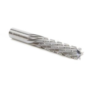 Amana 46268 Solid Carbide CNC Spiral Carbon Graphite & Carbon Fiber Cutting 1/2 Dia x 2-1/8 x 1/2 Shank x 4 Inch Long Down-Cut Router Bit