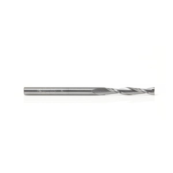 Amana 46271 Solid Carbide CNC Foam Cutting Up-Cut Square End Spiral 3/16 Dia x 1-1/8 x 3/16 Shank x 3 Inch Long Router Bit