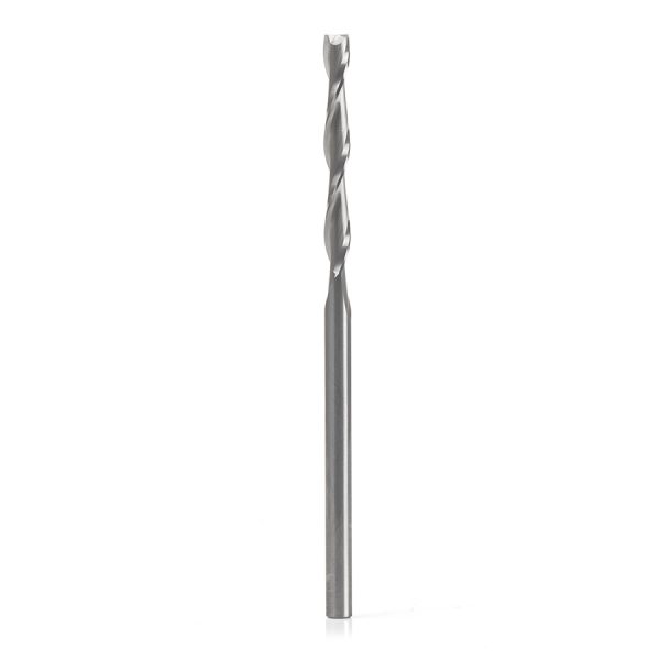 Amana 46273 Solid Carbide CNC Foam Cutting Up-Cut Square End Spiral 3/16 Dia x 1-5/8 x 3/16 Shank x 4 Inch Long Router Bit
