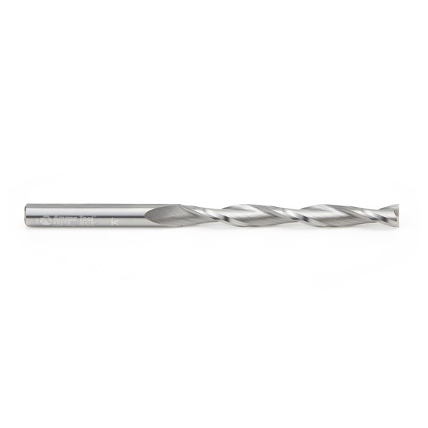 Amana 46278 Solid Carbide CNC Foam Cutting Up-Cut Square End Spiral 3/8 Dia x 3-1/2 x 3/8 Shank x 6 Inch Long Router Bit