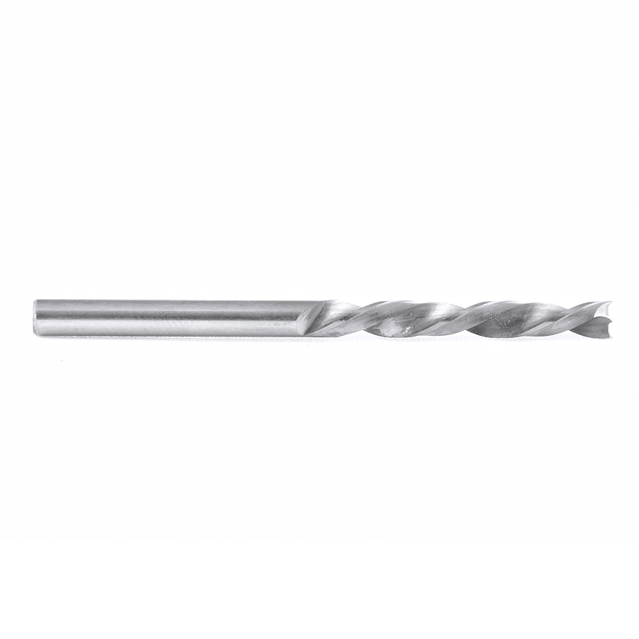 Amana 463035 Solid Carbide Drill Bit L/H 3.5mm Dia x 55mm Long x 3.5mm Shank