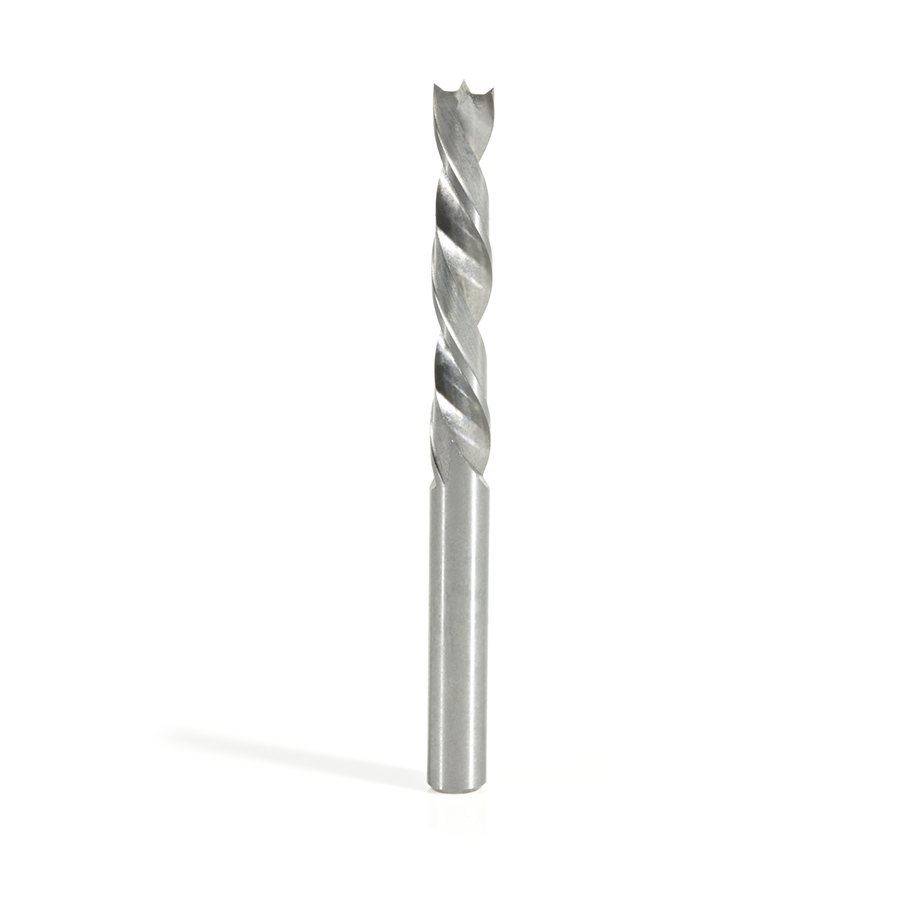 Amana 463045 Solid Carbide Drill Bit L/H 4.5mm Dia x 55mm Long x 4.5mm Shank
