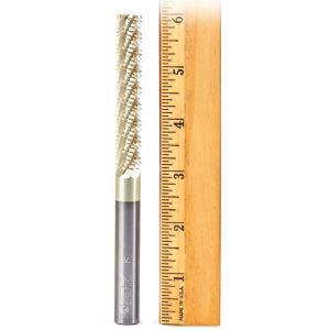 Amana 46309 CNC Solid Carbide ZrN Coated Honeycomb Cutting Hogger 1/2 Dia x 3 x 1/2 Shank x 3 Inch Long x 8-Flute