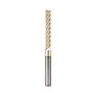 Amana 46309 CNC Solid Carbide ZrN Coated Honeycomb Cutting Hogger 1/2 Dia x 3 x 1/2 Shank x 3 Inch Long x 8-Flute