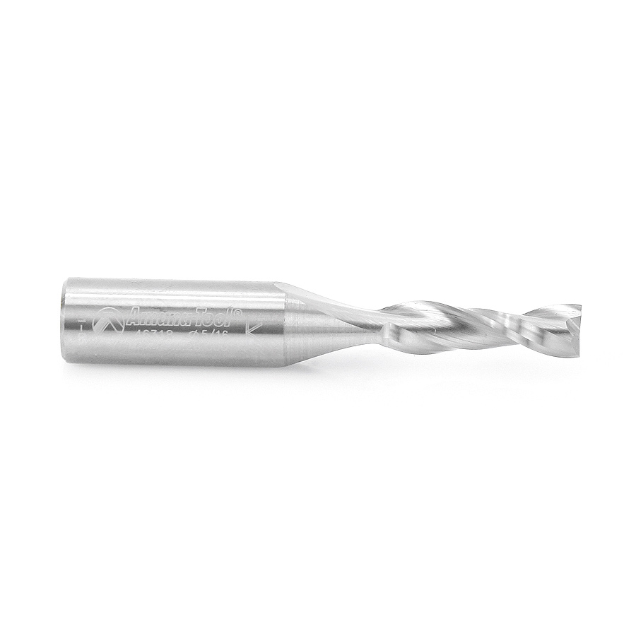 Amana 46318 Solid Carbide Spiral Plunge 5/16 Dia x 1-1/8 x 1/2 Inch Shank Up-Cut