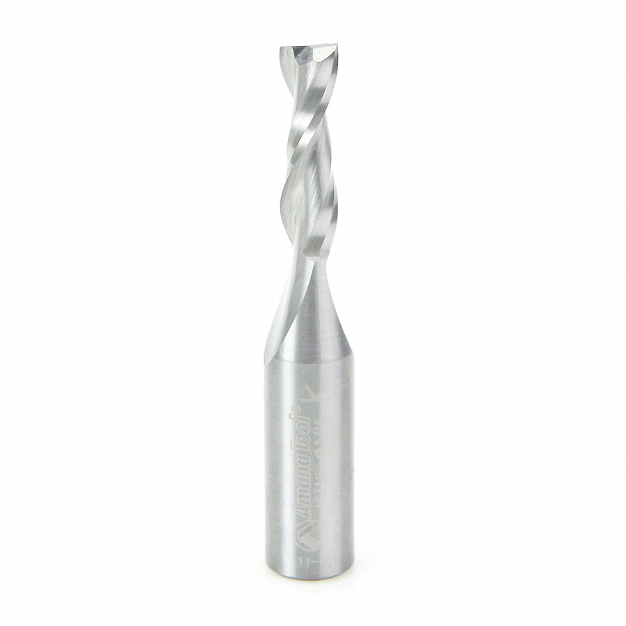 Amana 46318 Solid Carbide Spiral Plunge 5/16 Dia x 1-1/8 x 1/2 Inch Shank Up-Cut