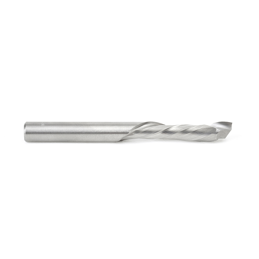 Amana 46322 CNC Solid Carbide Compression Spiral for Solid Wood 1/4 Dia x 7/8 x 1/4 Shank x 2-1/2 Inch Long Single Flute Router Bit
