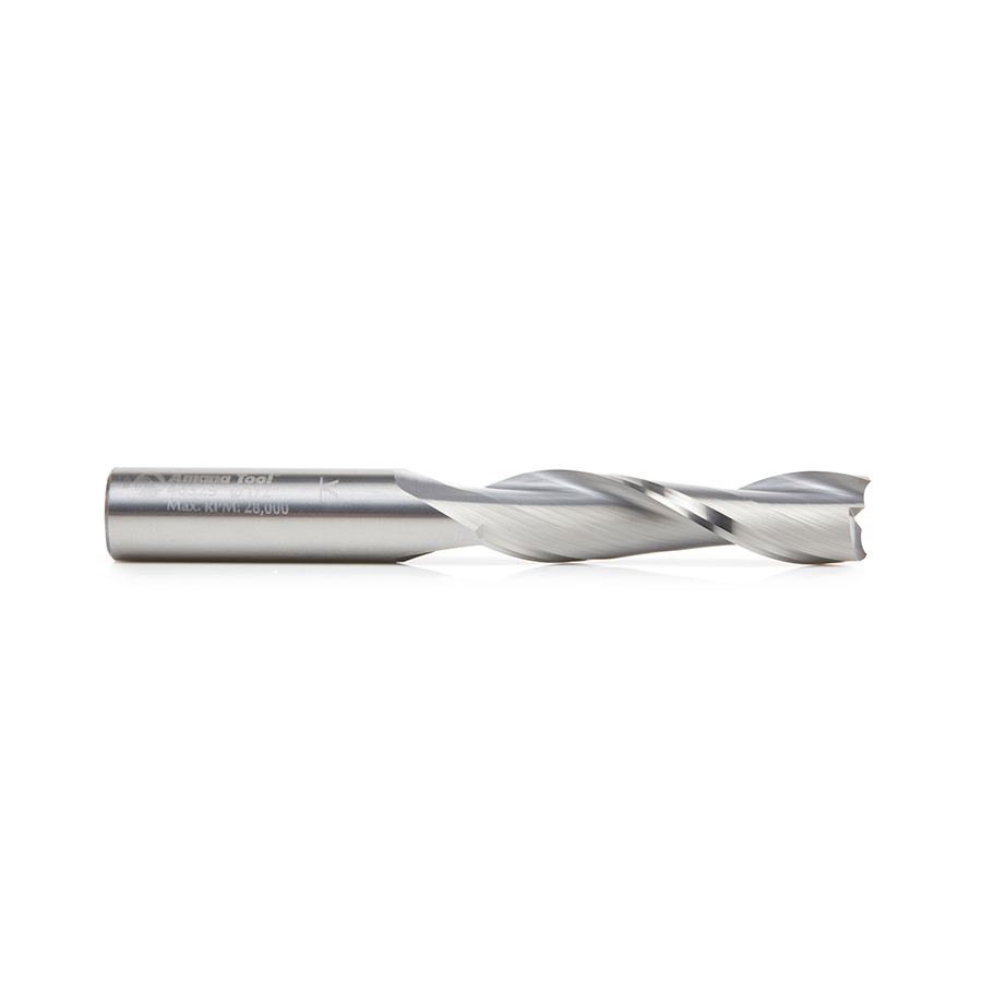 Amana 46329 Solid Carbide Spiral Plunge 1/2 Dia x 2 x 1/2 Shank Up-Cut
