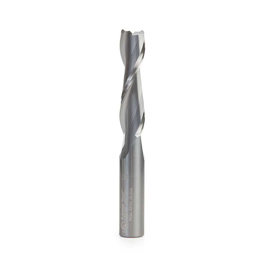 Amana 46329 Solid Carbide Spiral Plunge 1/2 Dia x 2 x 1/2 Shank Up-Cut