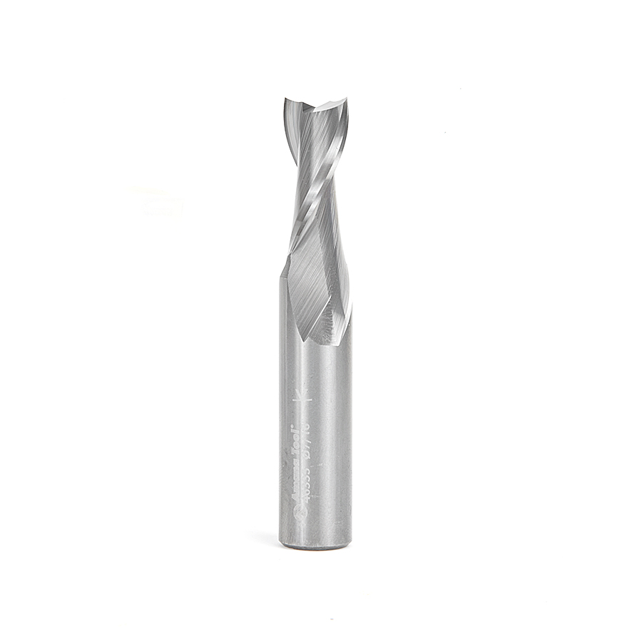 Amana 46335 Solid Carbide Spiral Plunge 7/16 Dia x 1 x 1/2 Inch Shank Up-Cut