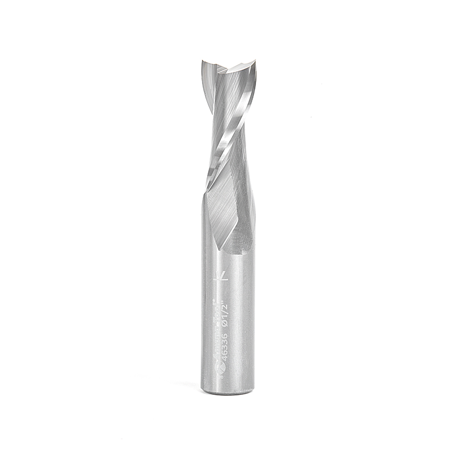 Amana 46336 Solid Carbide Spiral Plunge 1/2 Dia x 1-1/8 x 1/2 Inch Shank Up-Cut