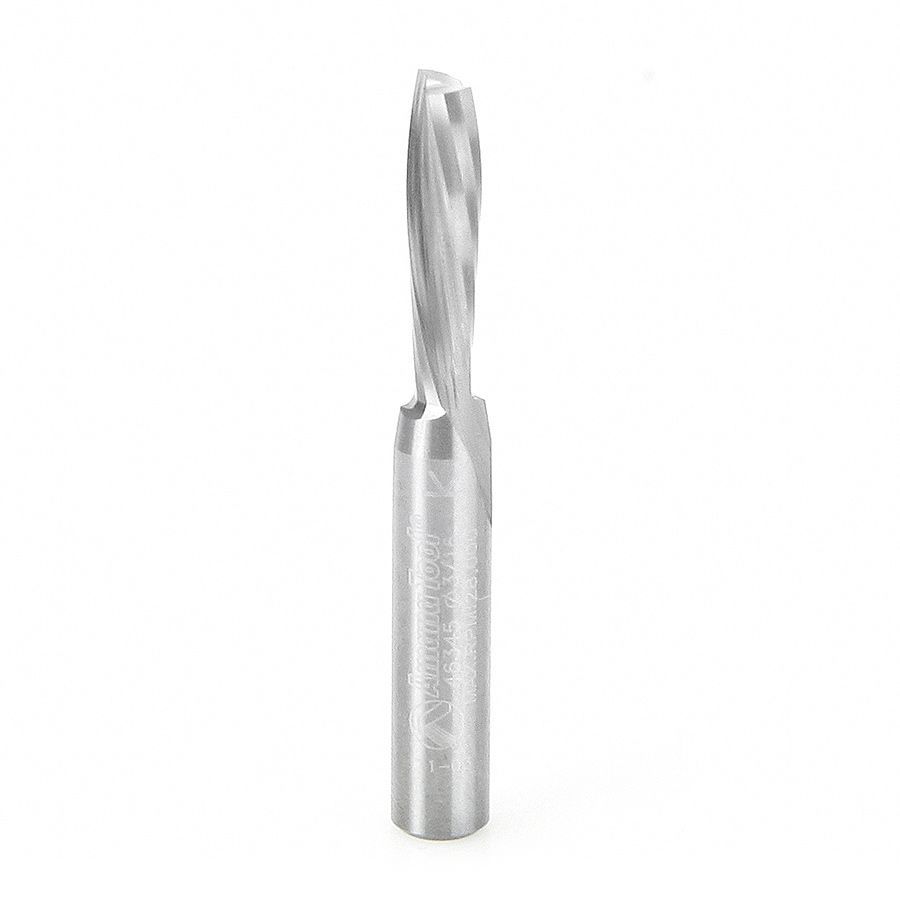 Amana 46345 Solid Carbide Spiral Plunge for Solid Wood 3/16 Dia x 5/8 x 1/4 Inch Shank Down-Cut