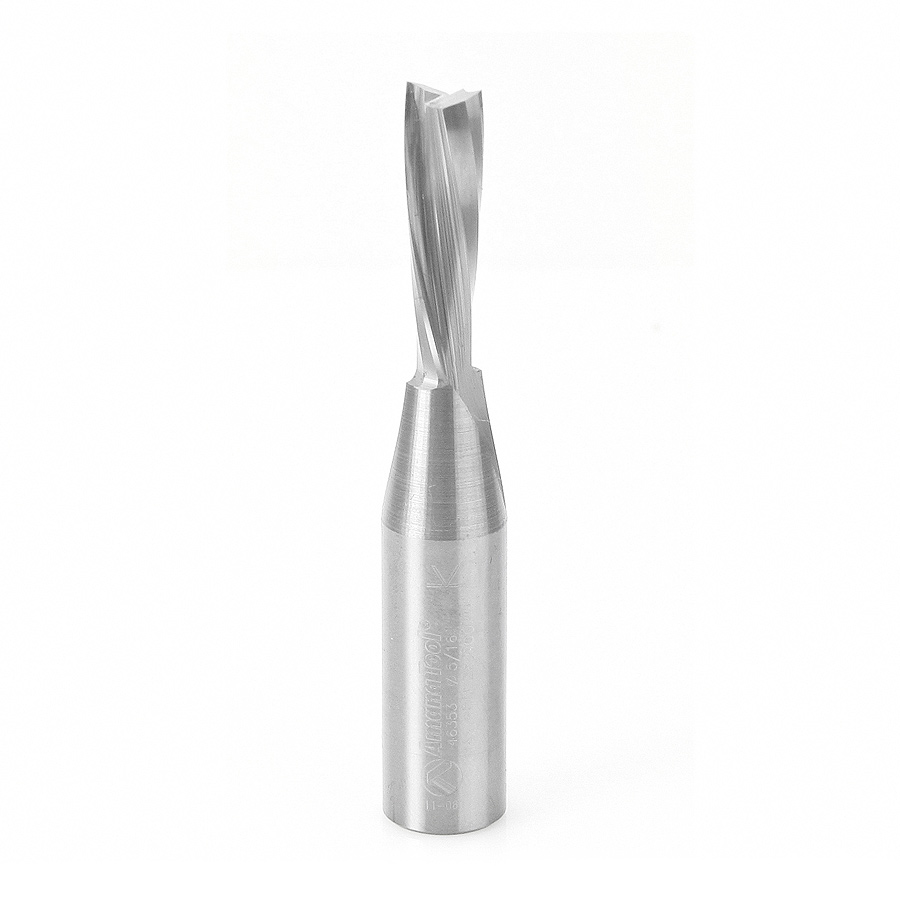 Amana 46353 Solid Carbide Spiral Plunge for Solid Wood 5/16 Dia x 1-1/8 x 1/2 Inch Shank Down-Cut