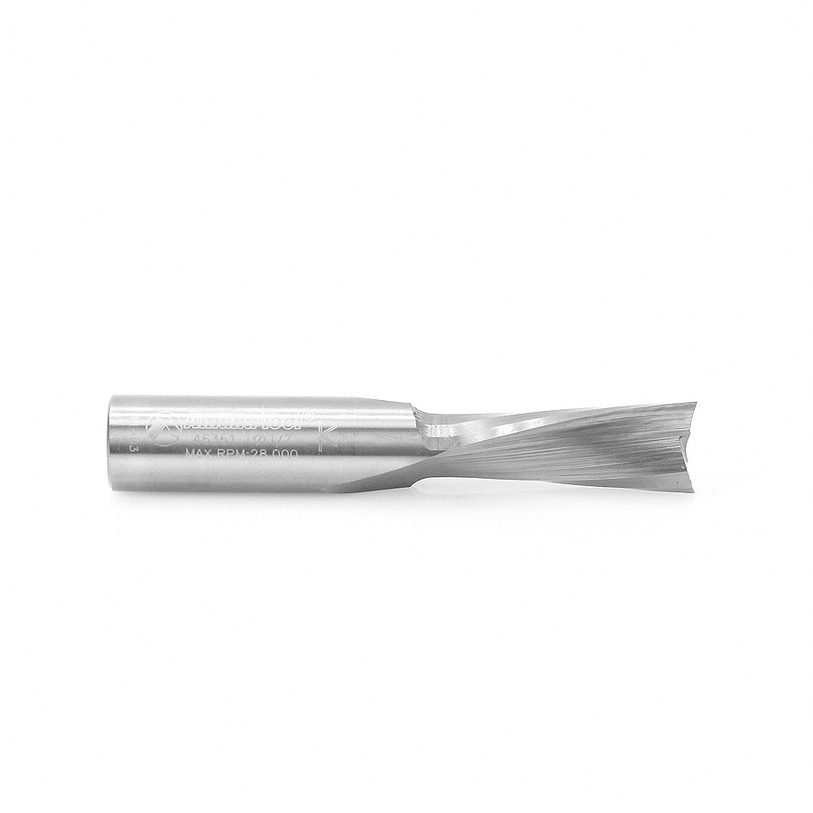 Amana 46361 Solid Carbide Spiral Plunge for Solid Wood 1/2 Dia x 1-1/4 x 1/2 Inch Shank Down-Cut