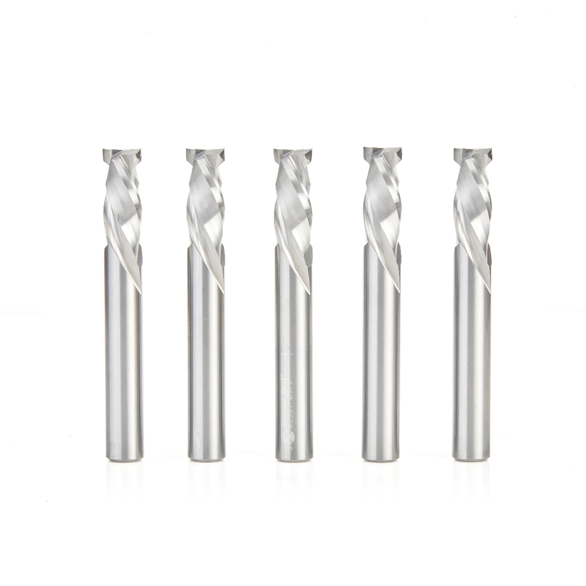 Amana 46367-5 5 Pack CNC Solid Carbide Mortise Compression Spiral 3/8 Dia x 7/8 x 3/8 Shank