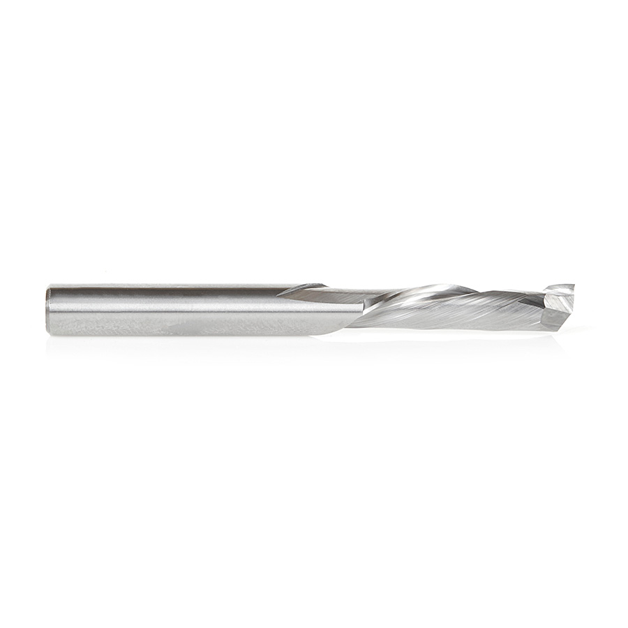 Amana 46393 CNC Solid Carbide Mortise Compression Spiral 1/4 Dia x 1 Inch x 1/4 Shank
