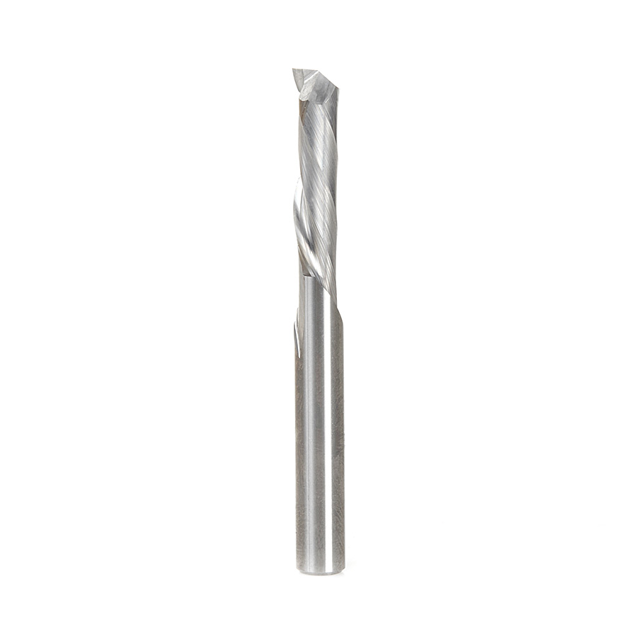 Amana 46393 CNC Solid Carbide Mortise Compression Spiral 1/4 Dia x 1 Inch x 1/4 Shank