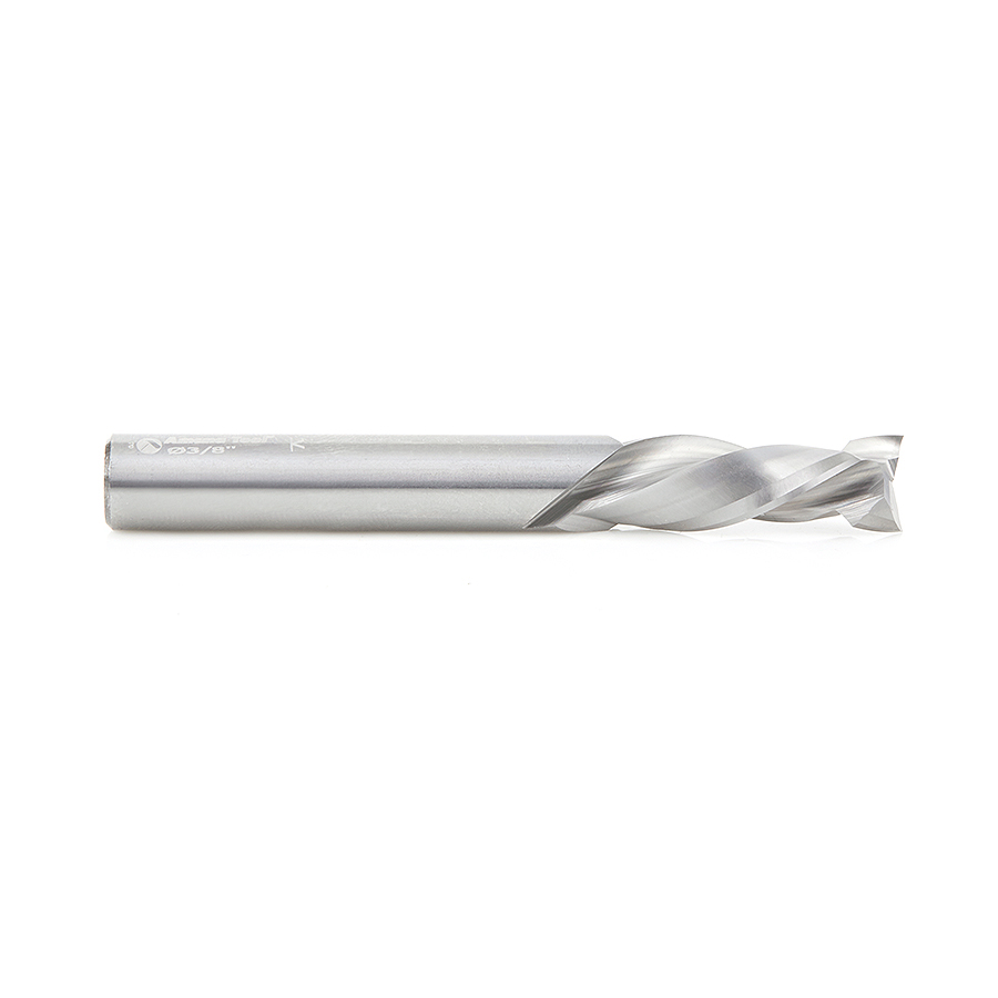 Amana 46395 CNC Solid Carbide Mortise Compression Spiral 3/8 Dia x 1-1/16 x 3/8 Shank