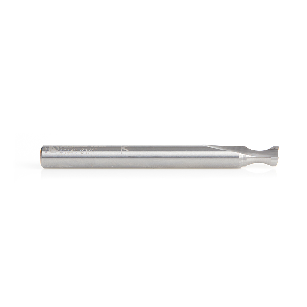 Amana 46443 Solid Carbide 'O' Flute Plastic Edge Rounding 1/4 Dia x 1/4 Radius x 3/8 x 1/4 Inch Shank