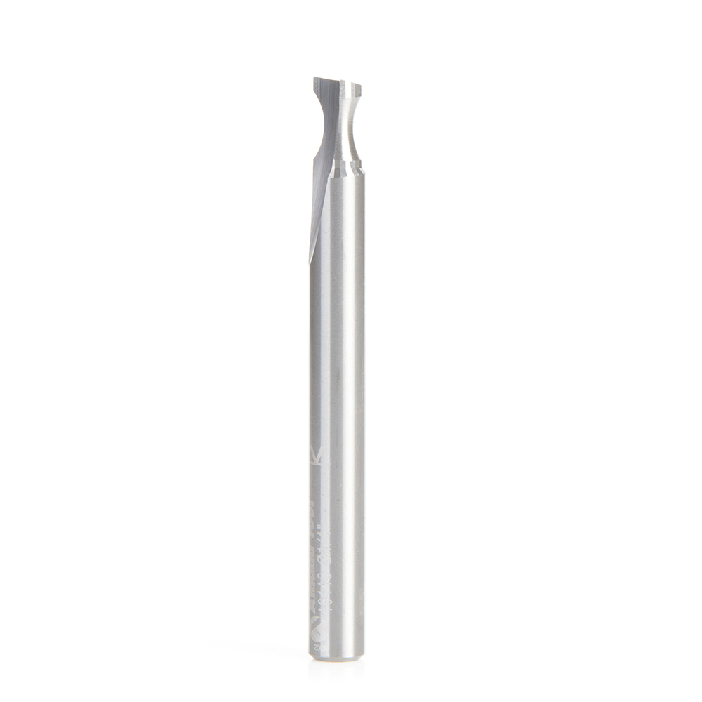 Amana 46443 Solid Carbide 'O' Flute Plastic Edge Rounding 1/4 Dia x 1/4 Radius x 3/8 x 1/4 Inch Shank