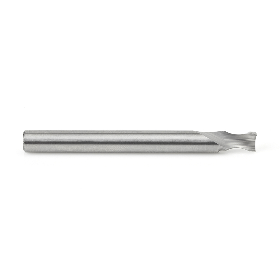 Amana 46466 Solid Carbide 'O' Flute Plastic Edge Rounding 1/4 Dia x 1/4 Radius x 3/8 x 1/4 Inch Shank