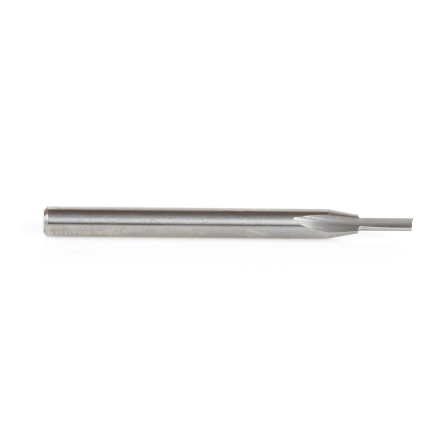 Amana 46480 Solid Carbide Straight Plunge High Production 1/16 Dia x 3/16 x 1/8 inch Shank Router Bit