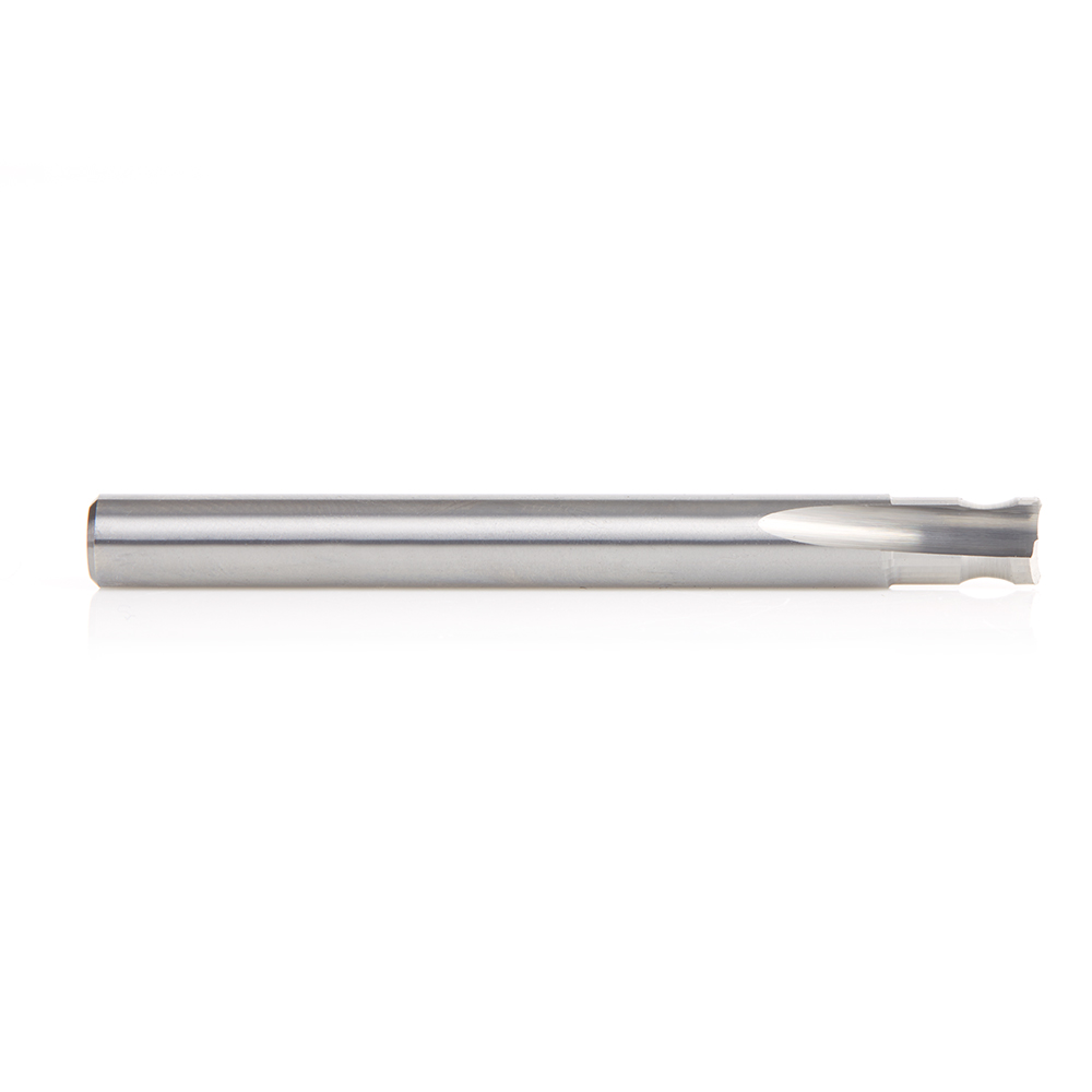 Amana 46481 Solid Carbide Double 'O' Flute Plastic Edge Rounding 1/4 Dia x 1/8 Radius x 3/8 x 1/4 Inch Shank