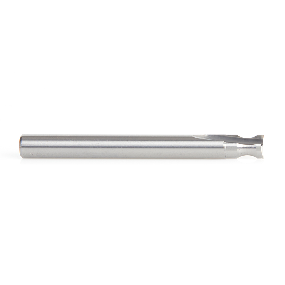 Amana 46484 Solid Carbide Double 'O' Flute Plastic Edge Rounding 1/4 Dia x 3/16 Radius x 3/8 x 1/4 Inch Shank