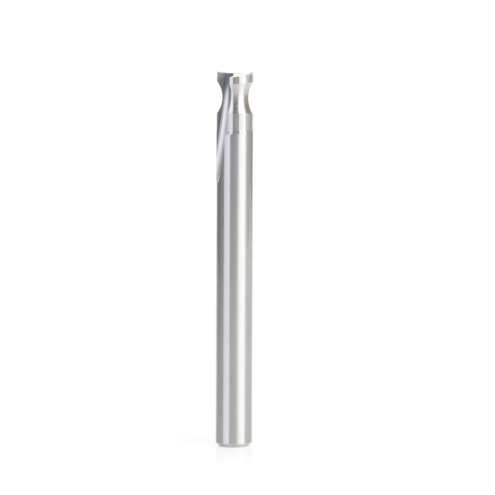 Amana 46484 Solid Carbide Double 'O' Flute Plastic Edge Rounding 1/4 Dia x 3/16 Radius x 3/8 x 1/4 Inch Shank
