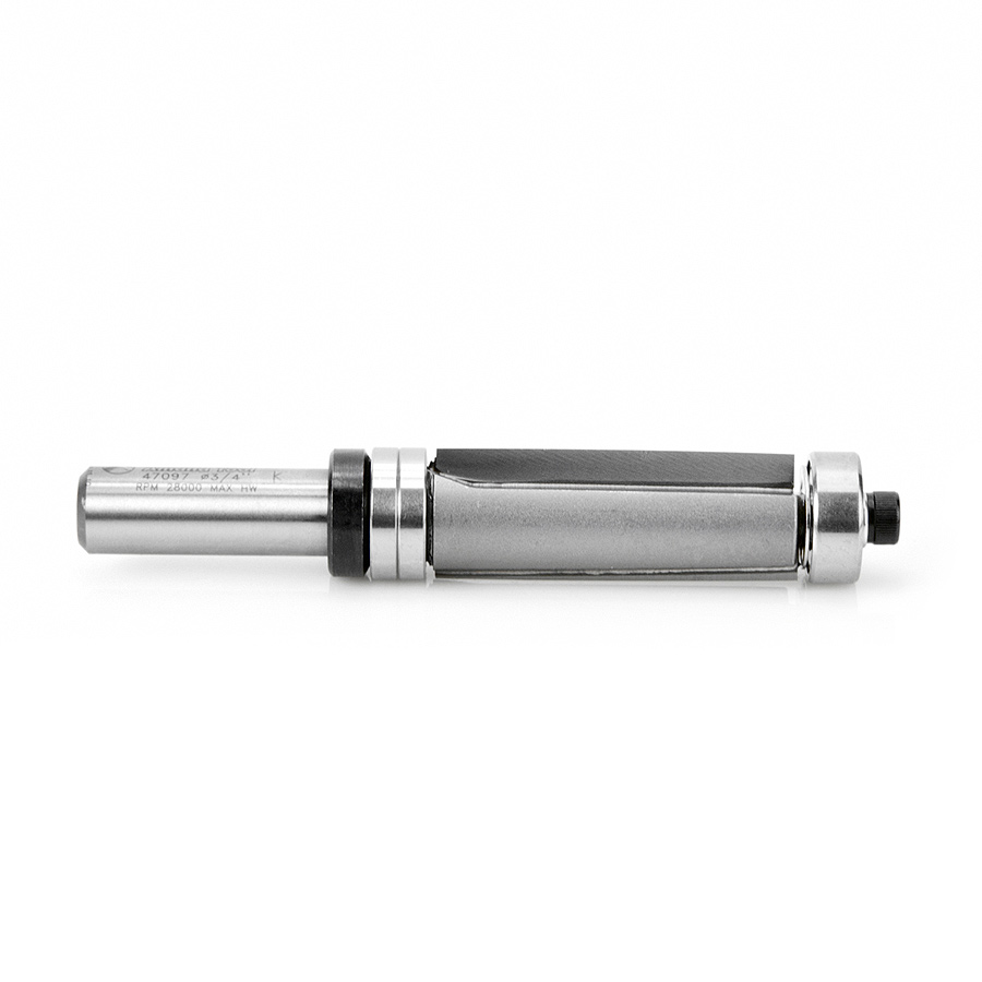Amana 47097 Carbide Tipped Down-Shear Multi Trimmer 3/4 Dia x 2 Inch x 1/2 Shank with Ball Bearings