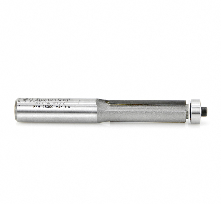 Amana 47124 Carbide Tipped Flush Trim 1/2 Dia x 1-1/2 x 1/2 Inch Shank
