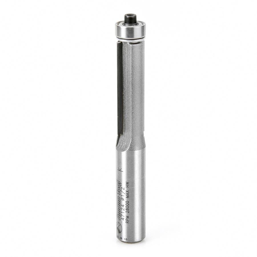 Amana 47124 Carbide Tipped Flush Trim 1/2 Dia x 1-1/2 x 1/2 Inch Shank