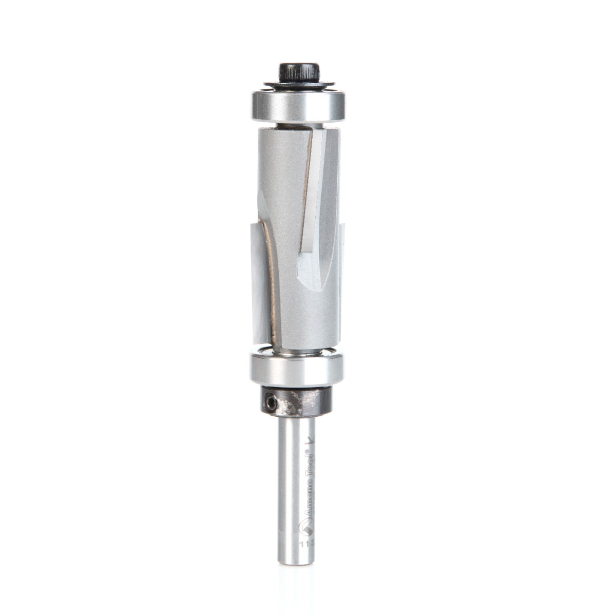 Amana 47168 Carbide Tipped Flush Trim Compression 5/8 Dia x 1-3/8 Inch x 1/4 Shank With Upper And Lower Ball Bearings