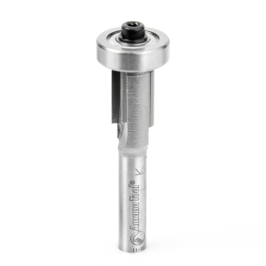 Amana 47190 Carbide Tipped Overhang Trim 1/8 Overhang x 3/8 Dia x 1/2 x 1/4 Inch Shank