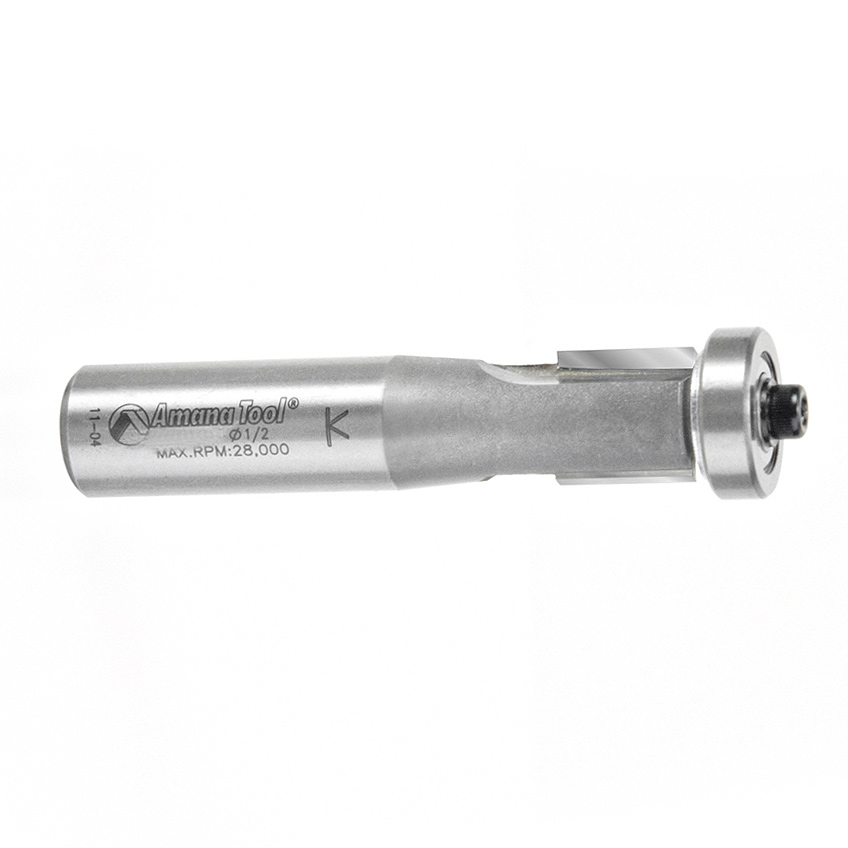 Amana 47194 Carbide Tipped Overhang Trim 1/16 Overhang x 1/2 Dia x 1/2 x 1/2 Inch Shank