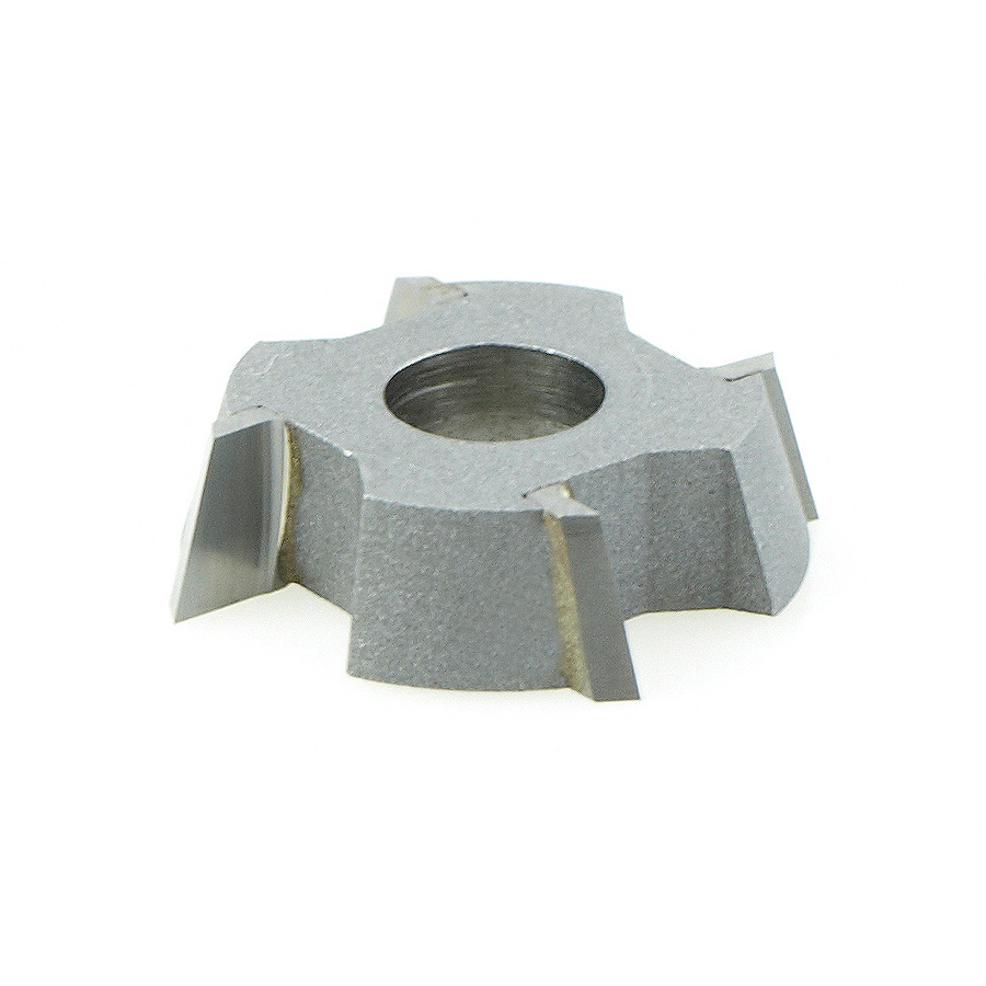 Amana 47502 Carbide Tipped 4 Wing Cutter for Assemblies 15 Deg x 1 Inch Dia x 1/4 x 5/16 Bore