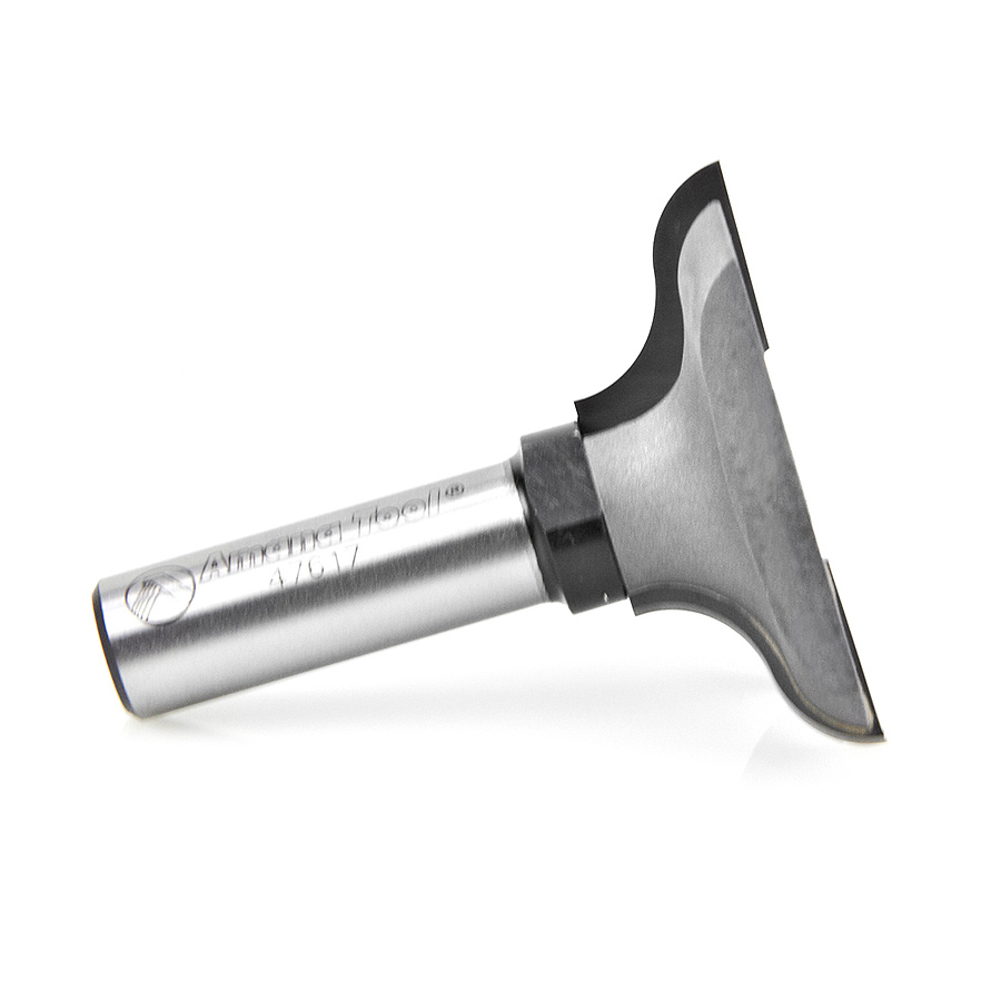Amana 47511 Carbide Tipped Cope Cutter with Stub Spindle - 11/32 Radius x 2 Inch Dia x 11/16 x 1/2 Shank for 1-3/4 Material