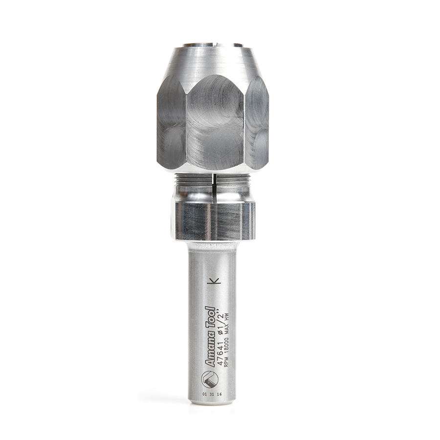 Amana 47641 1/2 Inch Shank CNC Extension Adapter for 1/2 Inch Shank Router Bits