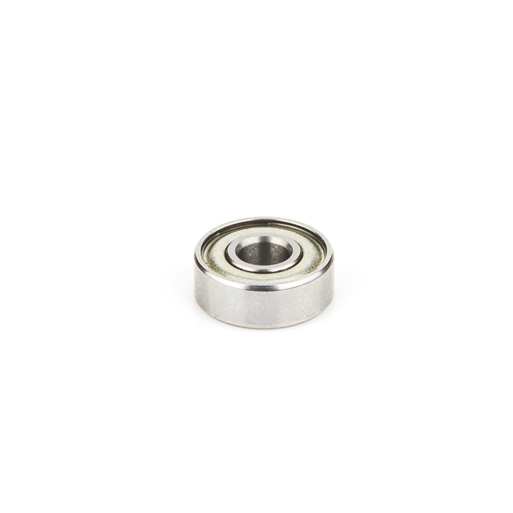 Amana 47662 Metric Steel Ball Bearing Guide 11mm Overall Dia x 4mm Inner Dia x 4mm Height
