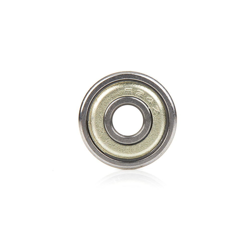 Amana 47664 Metric Steel Ball Bearing Guide 13mm Overall Dia x 4mm Inner Dia x 4mm Height