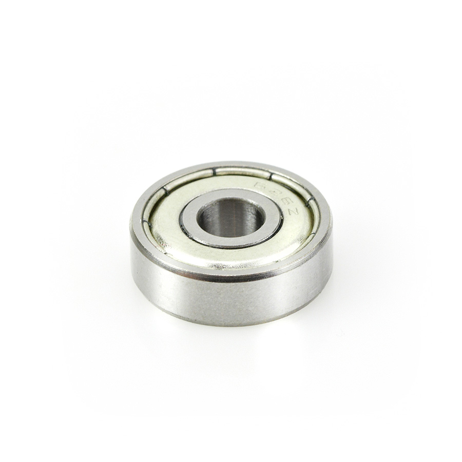 Amana 47711 Metric Steel Ball Bearing Guide 19mm Overall Dia x 6mm Inner Dia x 6mm Height