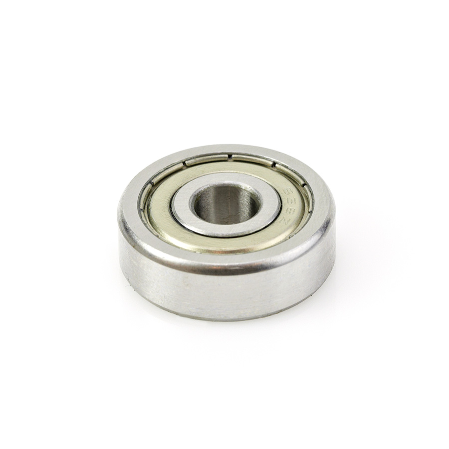 Amana 47736 Metric Steel Ball Bearing Guide 28mm Overall Dia x 8mm Inner Dia x 9mm Height