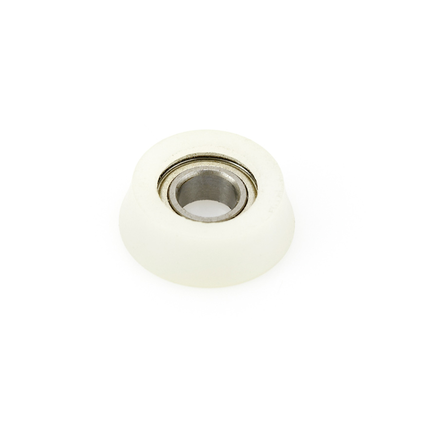 Amana 47769 Ultra-Glide High Performance Ball Bearing 3/4 Overall Dia x 1/4 Inner Dia x 1 Inch Radius