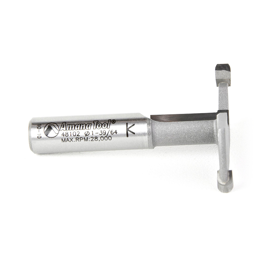 Amana 48102 Carbide Tipped Amerock Hinge 1-19/32 Dia x 13/16 x 3/8 Shank
