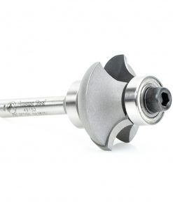 Amana 49152 Matching Corner Round/Cove 5/16 Radius x 1-1/4 Dia x 21/32 x 1/4 Inch Shank with Double Ball Bearing