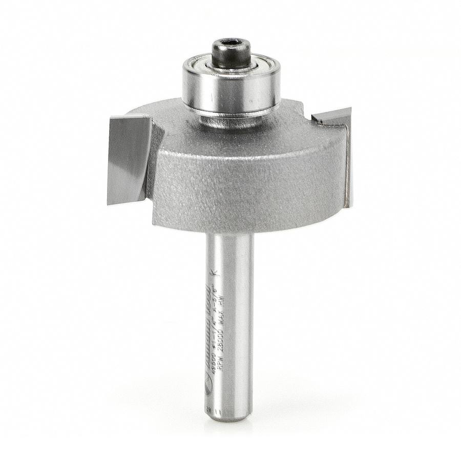 Amana 49300 Rabbeting 3/8 Depth x 1-1/4 Dia x 1/2 x 1/4 Inch Shank