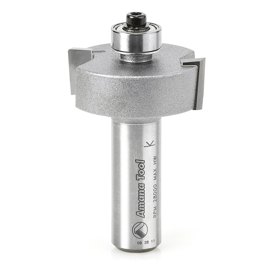 Amana 49309 Rabbeting 1/2 Depth x 1-3/8 Dia x 1/2 x 1/2 Inch Shank