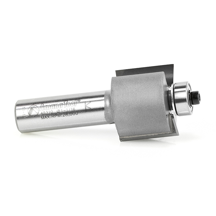 Amana 49310 Special Rabbet Bit 9/32 Depth x 1-1/16 Dia x 7/8 x 1/2 Inch Shank