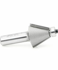 Amana 49410 Carbide Tipped Chamfer 22-1/2 Degree x 1-1/4 Dia x 15/16 x 1/2 Inch Shank