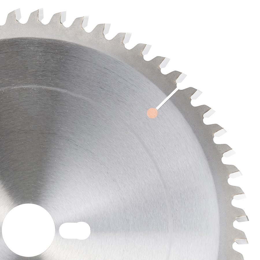 Amana 510601-30 Carbide Tipped Aluminum and Non-Ferrous Metals 10 Inch Dia x 60T TCG, -6 Deg, 30mm Bore